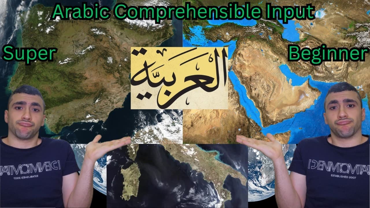 Peninsulas! (Super Beginner Comprehensible Arabic)