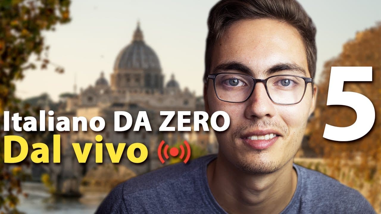 Italiano DA ZERO 5 - Seasons, plants, fruit - Italian for absolute beginners LIVE