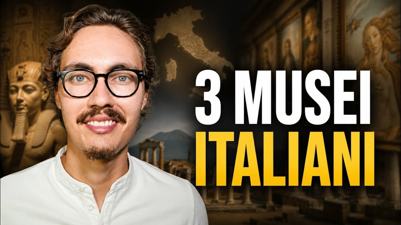 3 MUSEI italiani che DEVI visitare assolutamente