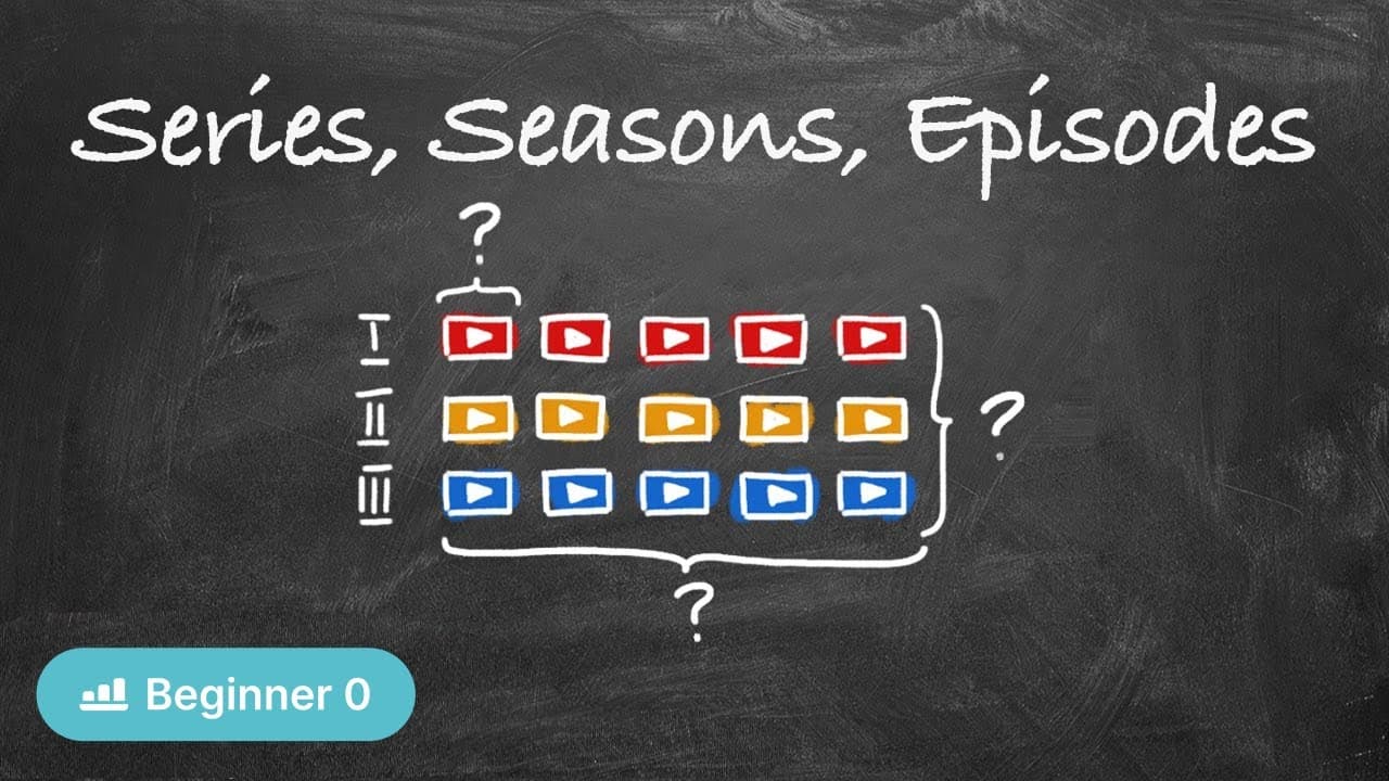 Series, Seasons and Episodes (Comprehensible Russian for complete beginners)