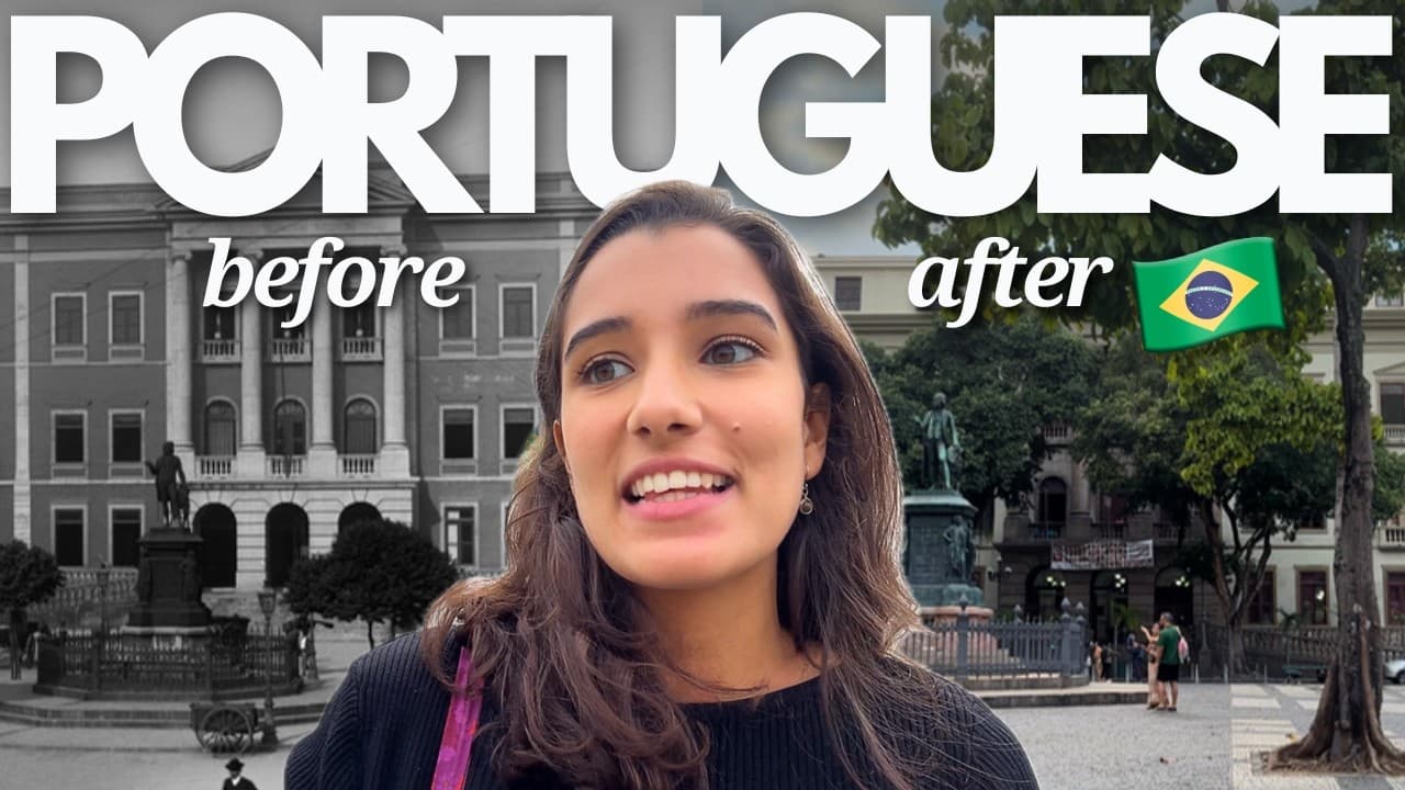 You Won't Believe What Old Rio de Janeiro Looked Like 🇧🇷  Learn BRAZILIAN Portuguese