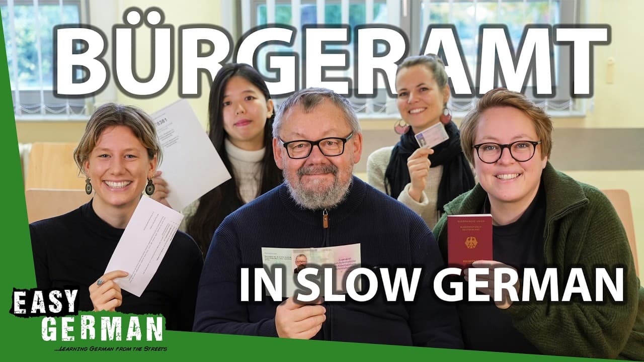 Bürgeramt in Slow German | Super Easy German 291