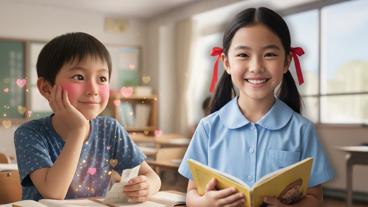 Xiaoming's Crush – Easy Story in Chinese (Comprehensible Input)