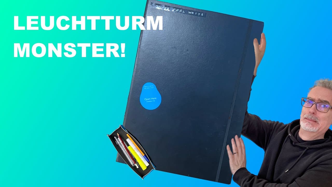 Leuchtturm1917 A4 Master Review: The Giant Notebook for Big Ideas!