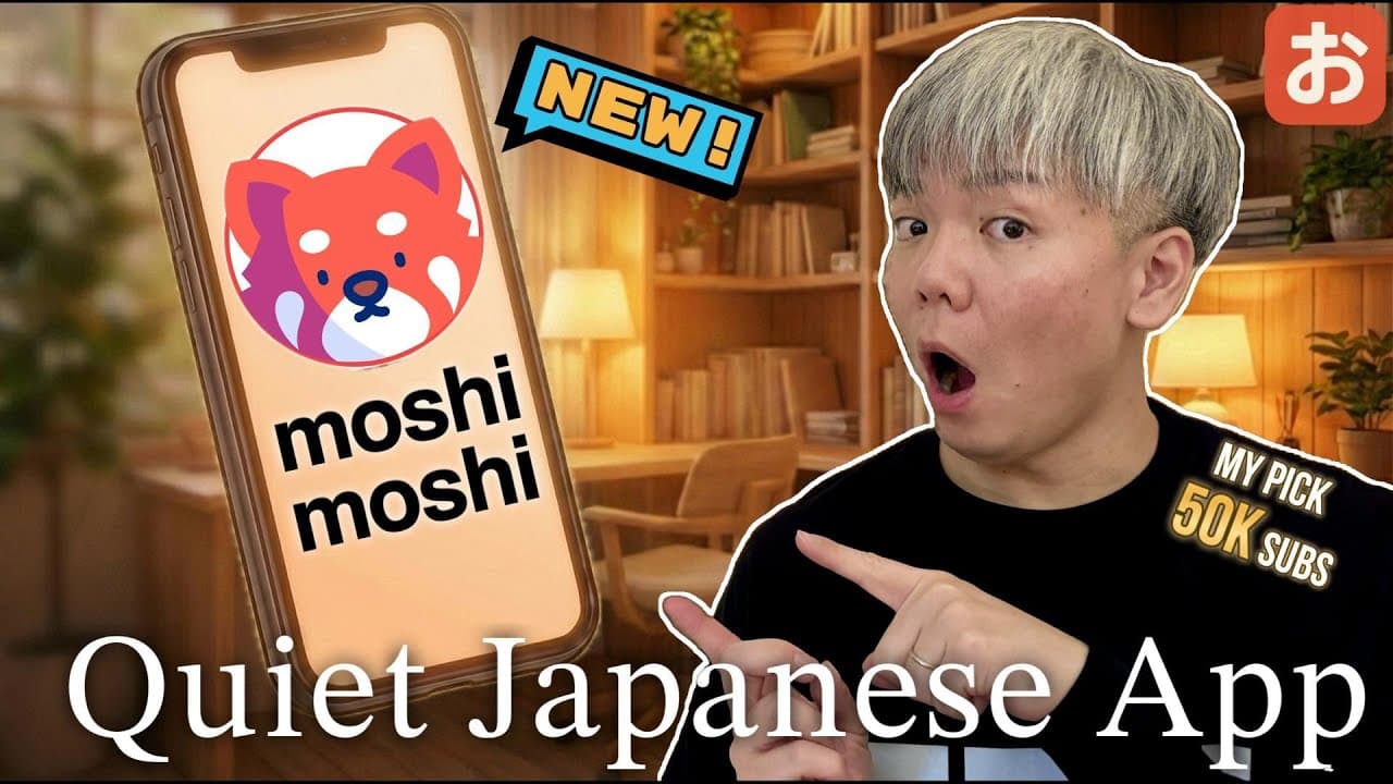 Japanese Learning App | moshimoshi