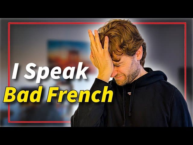 B1-B2 Real French | Why You Sometimes Feel Bad at French