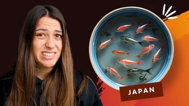 Weirdest foods from Japan