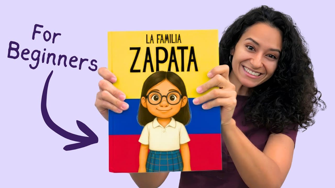 Easy Colombian Story | Spanish Comprehensible Input