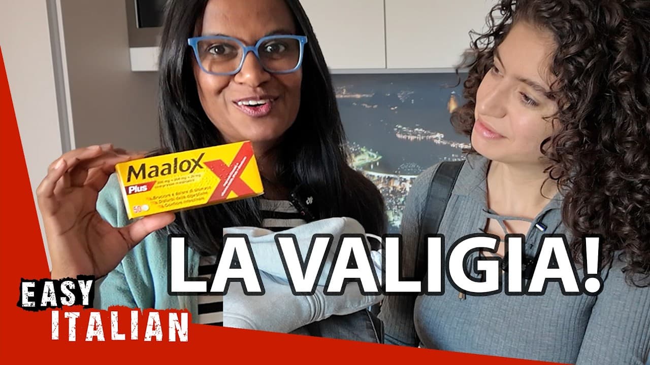 What's in Your Suitcase? Italian Travel Words You'll Need | Super Easy Italian 89