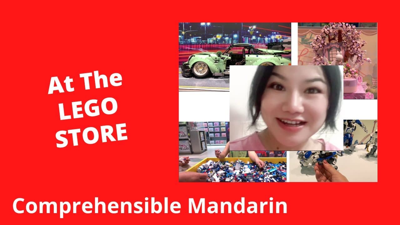 Lego & Miniatures Toy Store - Chinese Comprehensible Input