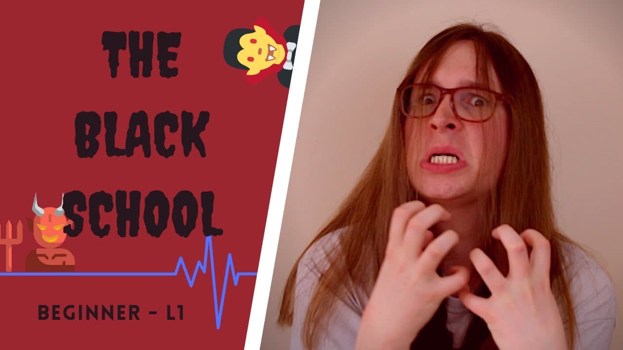 The Black School - Beginner Story in English