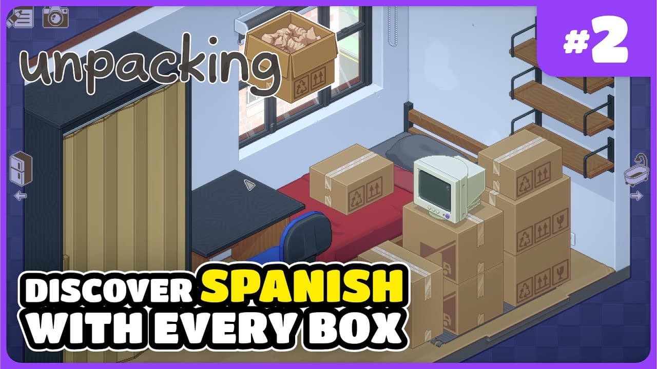 Learn Spanish with Unpacking - Part 2 [Comprehensible Input  / Lower-intermediate]