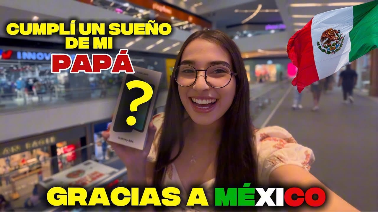 🇨🇺Le CUMPLÍ un SUEÑO a mi PAPÁ😱GRACIAS a MÉXICO🇲🇽/ ASÍ REACCIONÓ ÉL🥹
