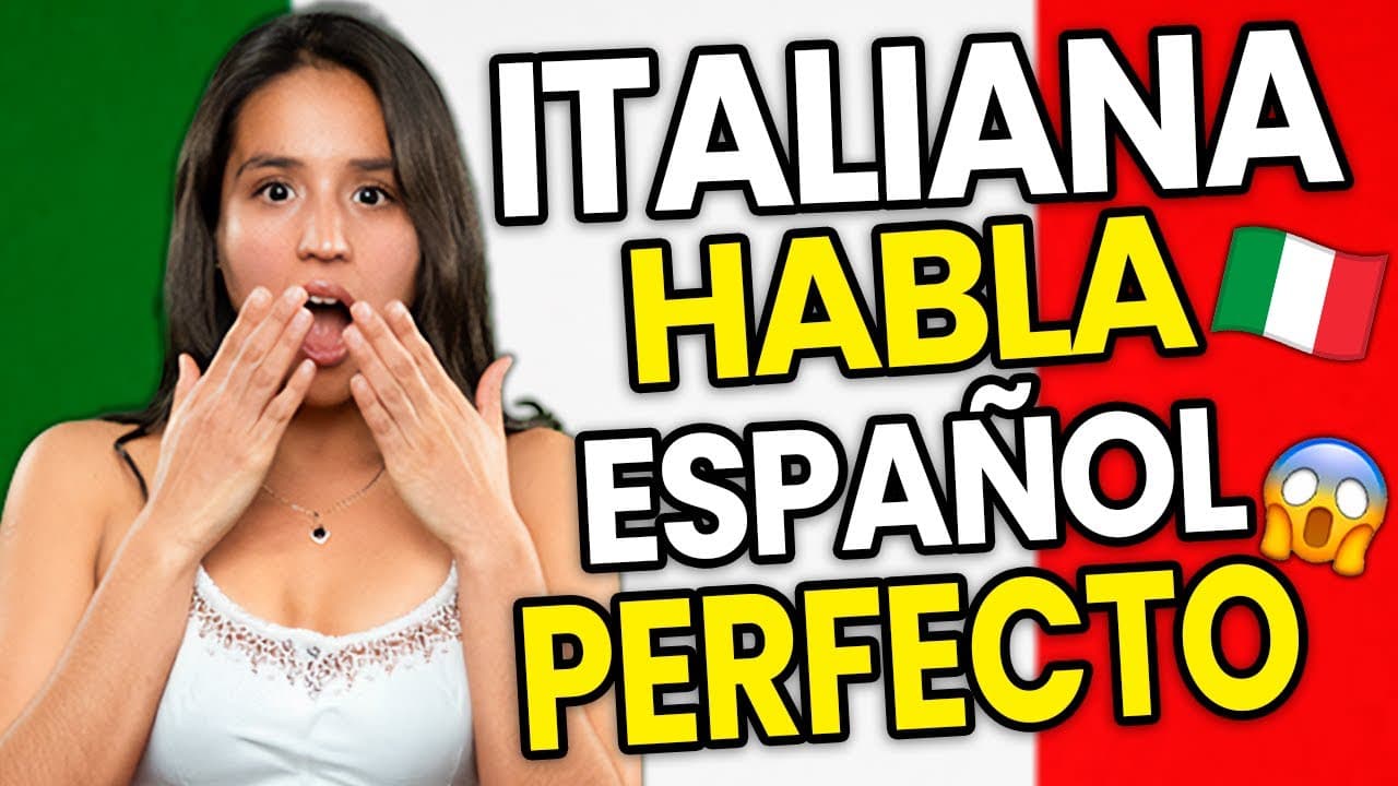HOW AN ITALIAN Girl Learned SPANISH in Mexico / Spanish CONVERSATION