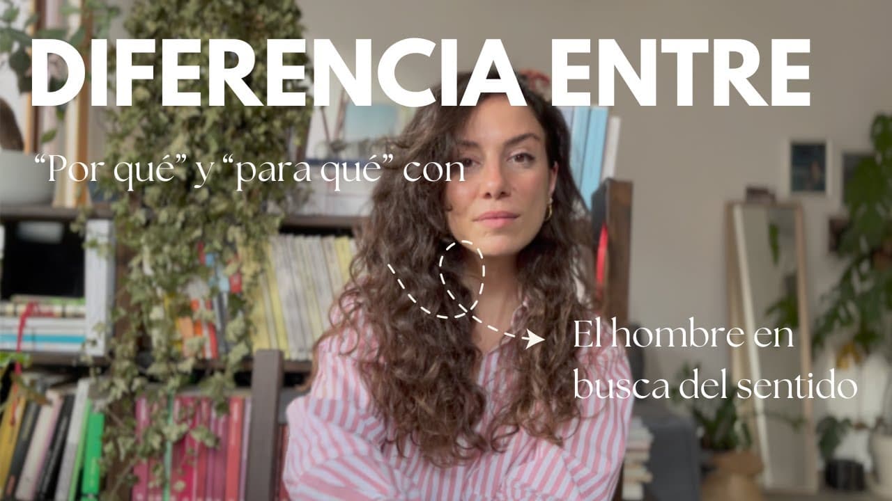 POR QUÉ vs PARA QUÉ explicado con El hombre en busca de sentido 📖✨