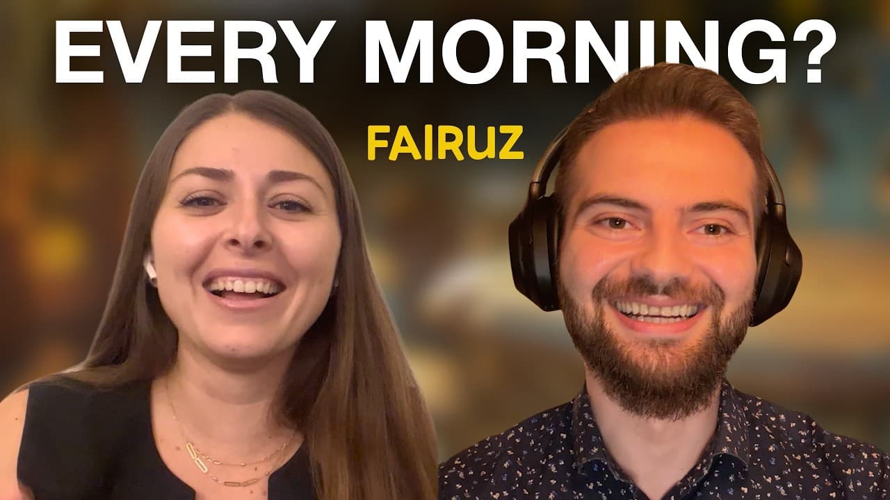 Why Do Arabs Listen to Fairuz Every Morning? (Levantine Arabic)