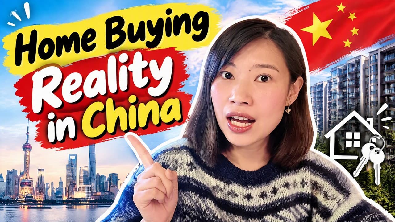 HSK 5 Chinese Listening Comprehensible Input/ What's it Like to buy a home in China