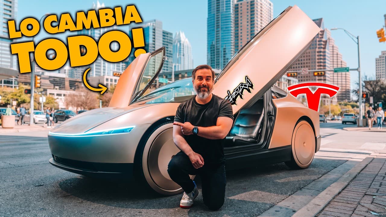 El ROBOTAXI de TESLA ya está aquí, y LO CAMBIA TODO: así funciona la CYBERCAB