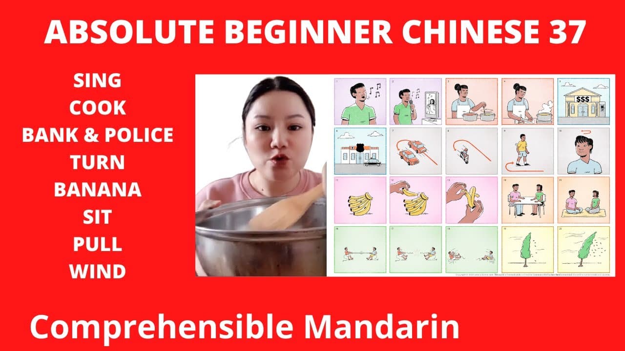 Absolute Beginner Chinese 37 - Chinese Comprehensible Input