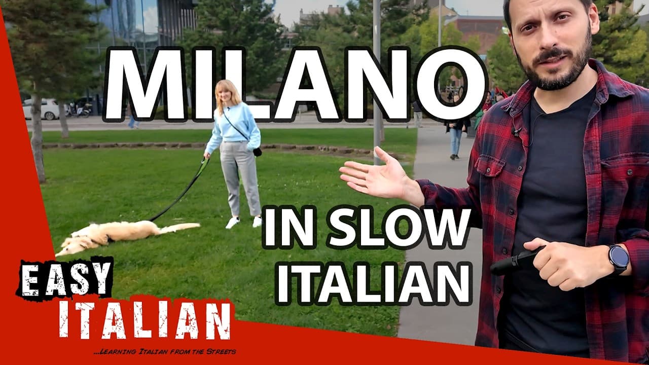 Walk Through our Neighborhood in Slow Italian | Super Easy Italian 74