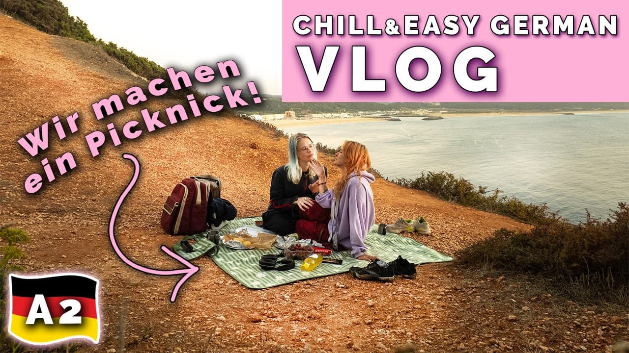 Learn BEGINNER German naturally with our VLOG / A2 Comprehensible Input German Listening Practice