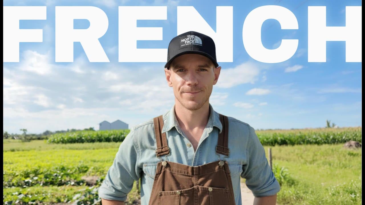 Learn French (EASY) at the Farm | Comprehensible Input