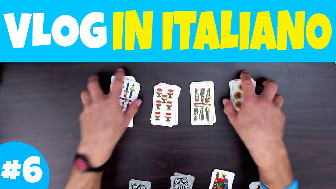 Practice Intermediate and Advanced Italian Conversation and Comprehension LE CARTE DA GIOCO [IT]
