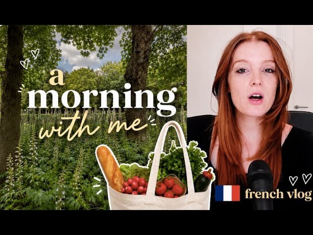 🇫🇷 French Listening Practice (A2/B1) | A Slow Morning in Madrid ☕