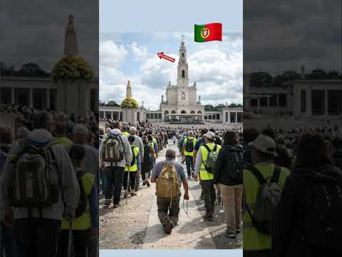 ⛪️ 13 de maio - a peregrinação a Fátima #learnportuguese #aprenderportugues #fatima #peregrinacao