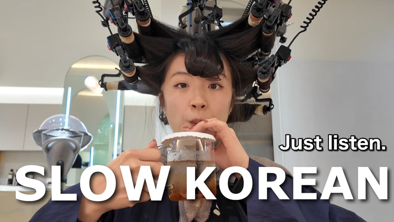 If You’re a BEGINNER, WATCH THIS! | Comprehensible Korean Input at a Hair Salon