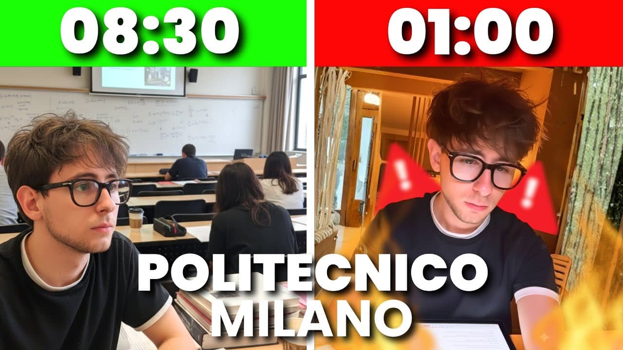 La VITA di uno studente FUORISEDE del POLITECNICO di MILANO - INGEGNERIA laurea magistrale POLIMI