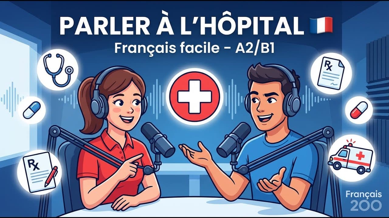 Parler à l'Hôpital en Français : Vocabulaire Médical Essentiel pour Débutants (A2-B1) | Français 200