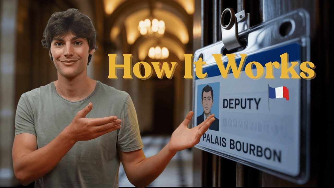 French Parliament Explained | Inside Palais Bourbon [B1-B2]