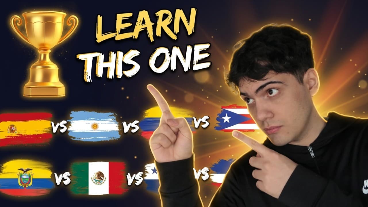 The Best Spanish Accent (No Debate)