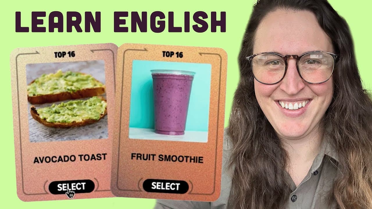 Slow English for Beginners - Breakfast Foods (Comprehensible Input)