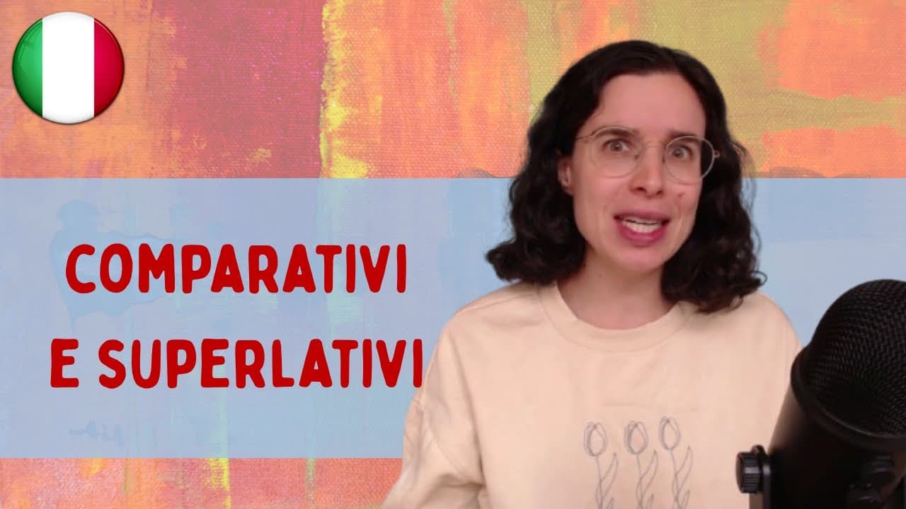 Comparativi e superlativi italiani || Podcast in italiano semplice || Episodio 192