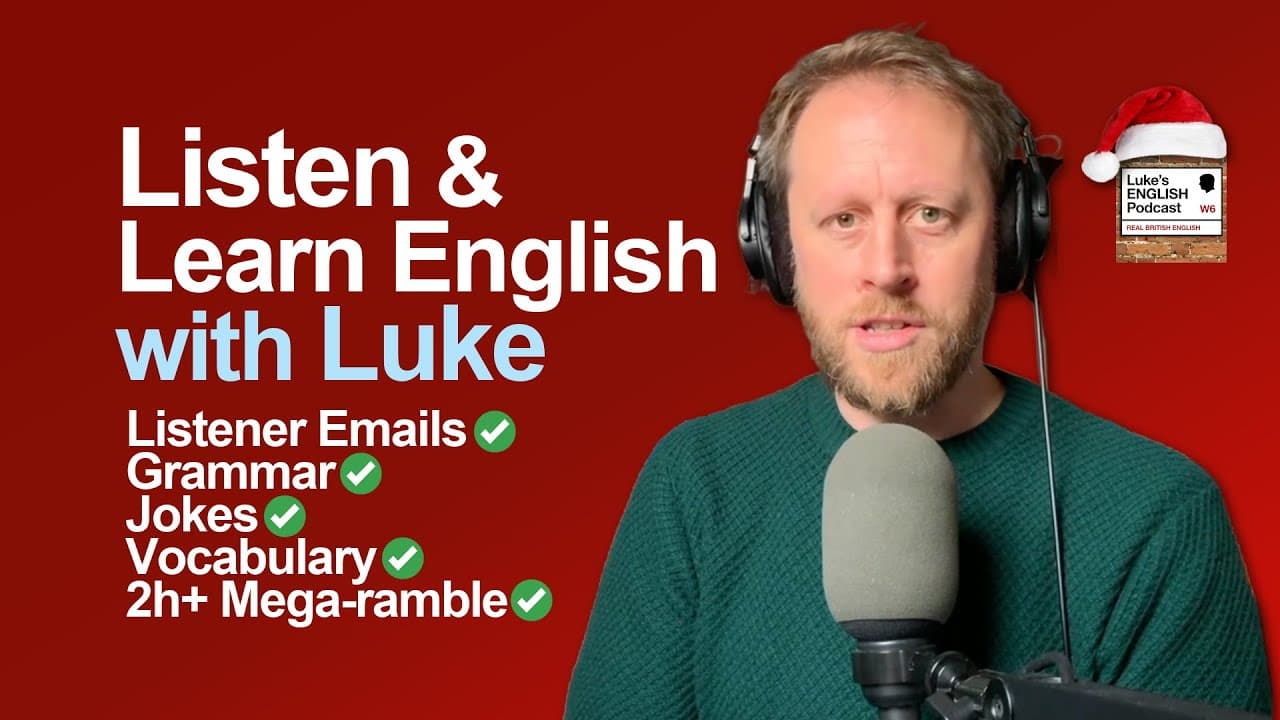 The Ramble Before Christmas 🎄 [966] Listen & Learn English with Luke