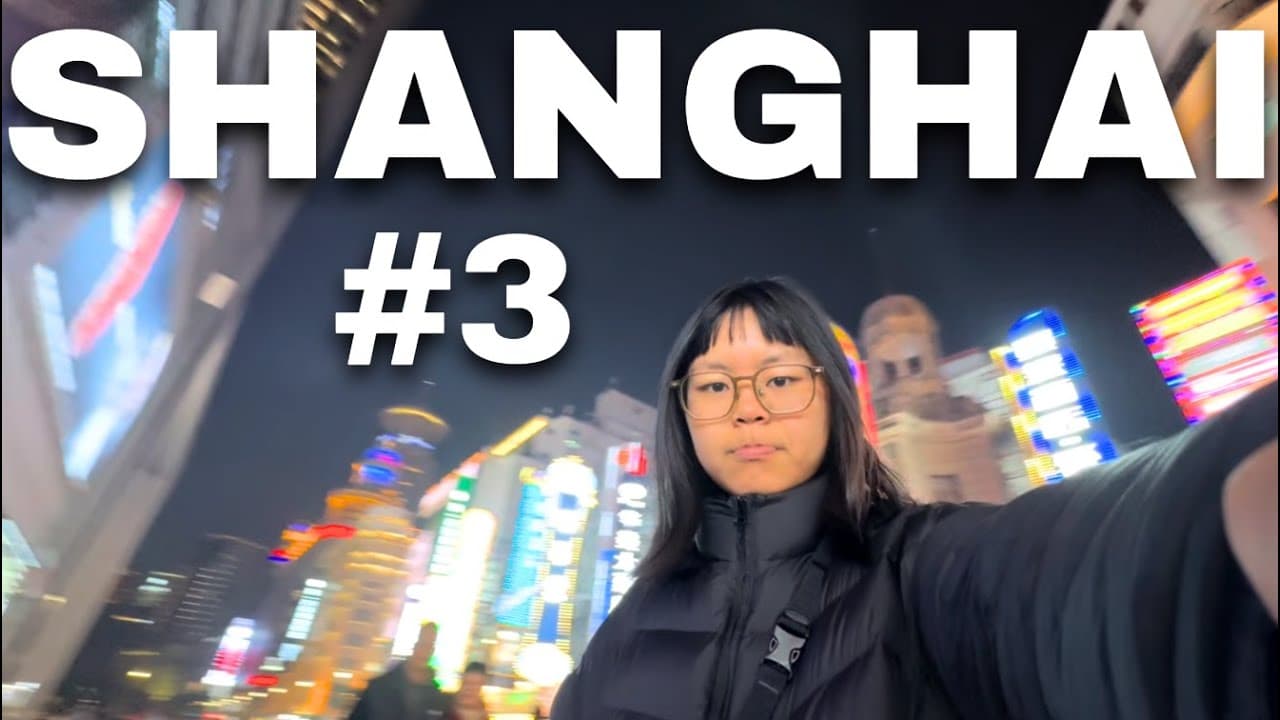 Chinese Vlog | 跟我一起去上海旅游！#3  (Chinese & Eng Sub）