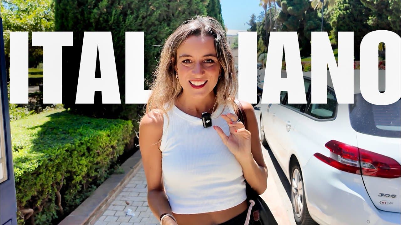 Impara l'ITALIANO per STRADA! - Comprehensible Input