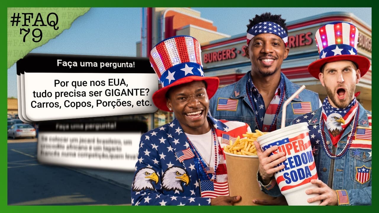 #FAQ #79 | AS MAIORES BIZARRICES CULTURAIS DOS ESTADOS UNIDOS | #3CONTINENTES