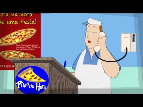 Encomendar uma Pizza | ANIMATED | Practice Portuguese