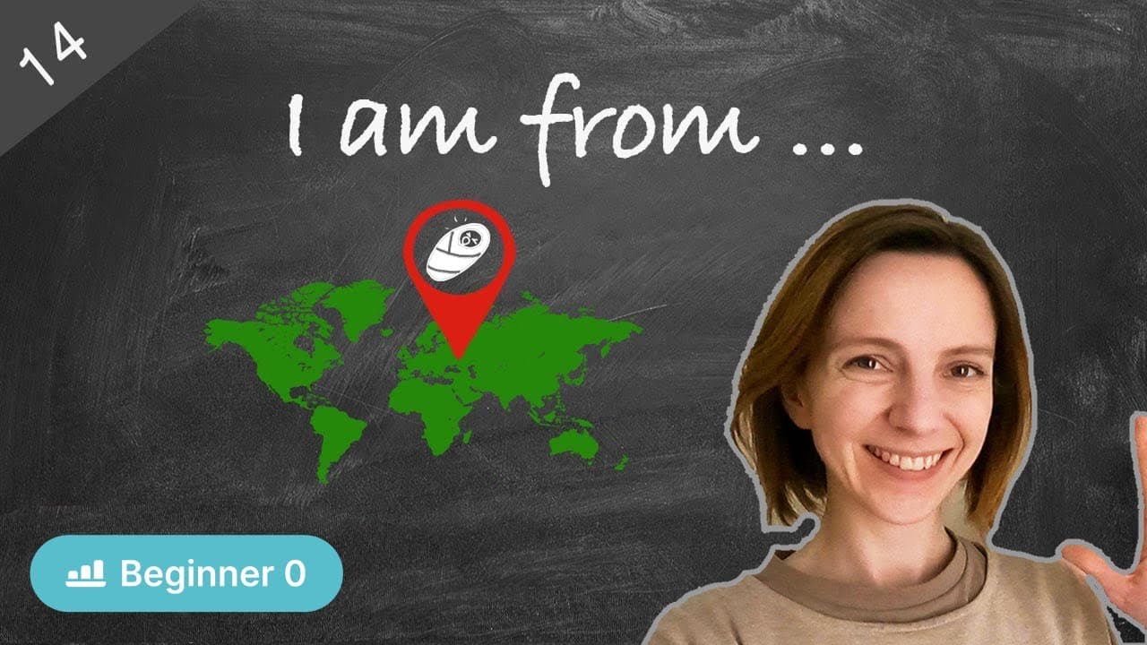 #14 I am from... (Zero Beginner - Comprehensible Russian Input - Approche naturelle - Russe)