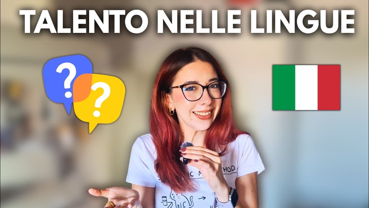 Slow Italian Input: Do you need TALENT to learn a language? [with subtitles]