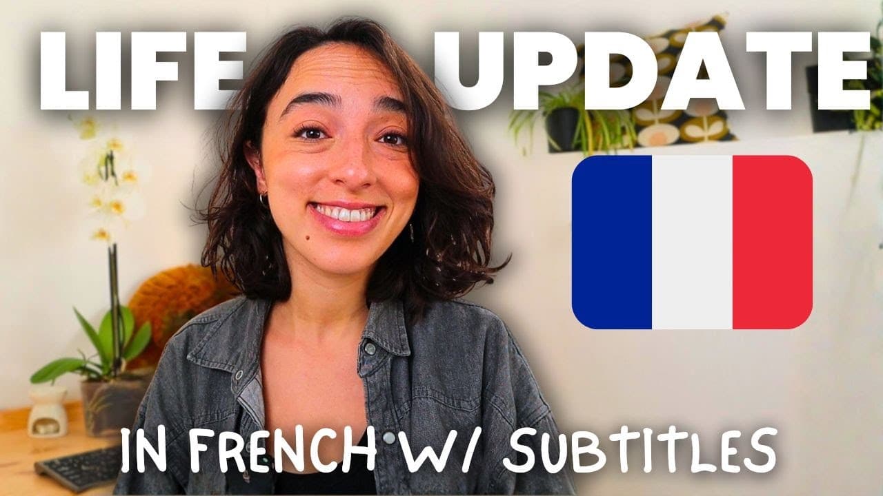 8 minutes de français authentique (avec sous-titres) | Beaucoup de choses ont changé !