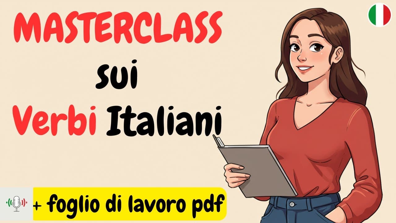 Master the 8 Essential Verbs Italians Use Every Day | Unlock Real Italian | Italian Podcast