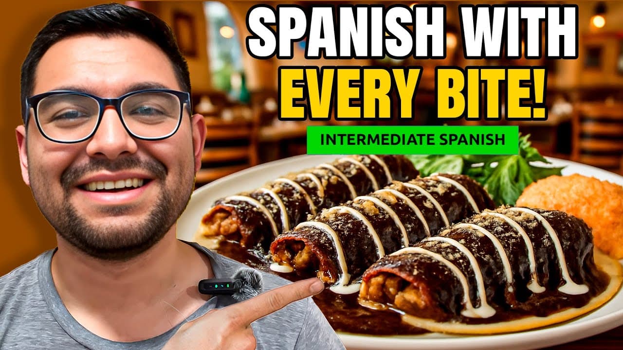 Full Spanish Restaurant Review - Intermediate Spanish Comprehensible Input