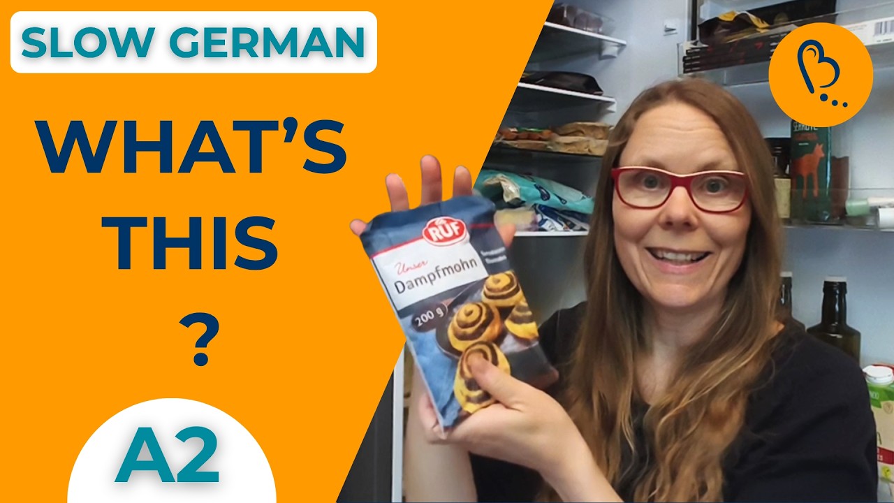 Learn German with Food: What's in My Fridge?🥕🧀🍇| Easy Vlogs #16 | German Comprehensible Input [A2]