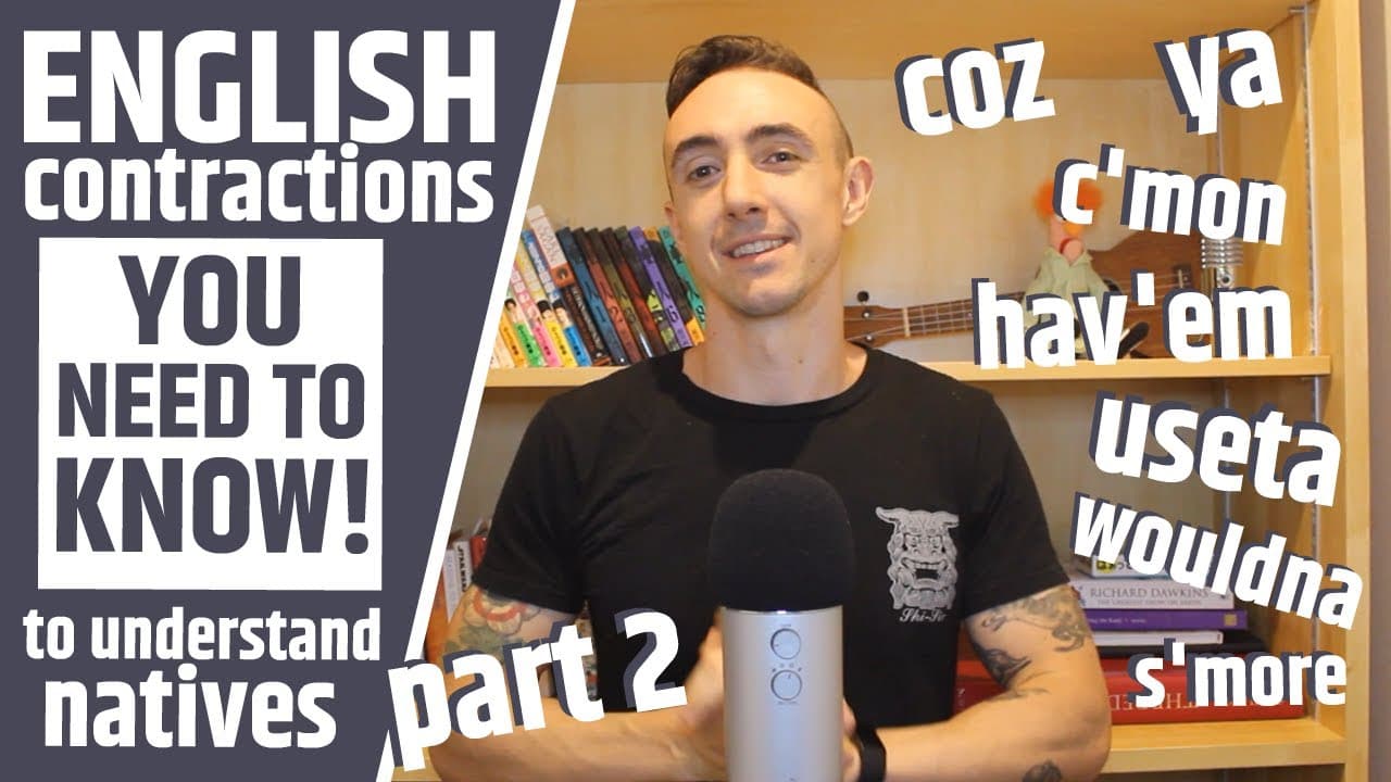 English Conversation: Shortened Words You Must Know! (part 2)