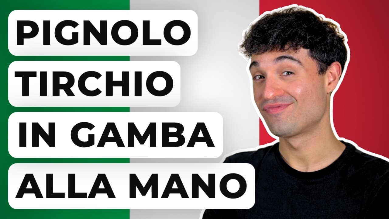 Se conosci queste parole il tuo ITALIANO è davvero FANTASTICO! (test di vocabolario)