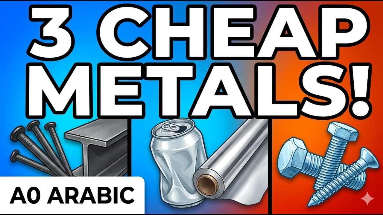 3 Cheap Metals! (Easy Arabic A0)